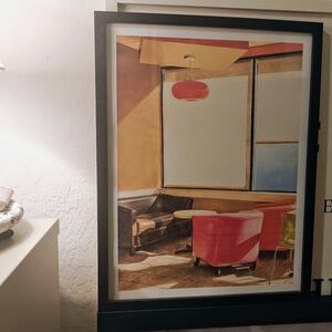 30x40 Window Seat Poster w/ frame